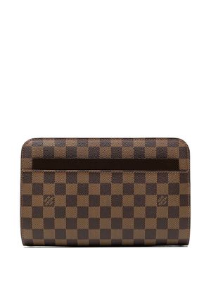 Louis Vuitton 2004 pre-owned Saint Louis clutch bag - Brown