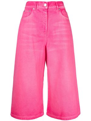 MSGM cropped flared jeans - Pink