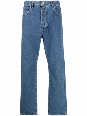 Drôle De Monsieur low-rise straight-leg jeans - Blue