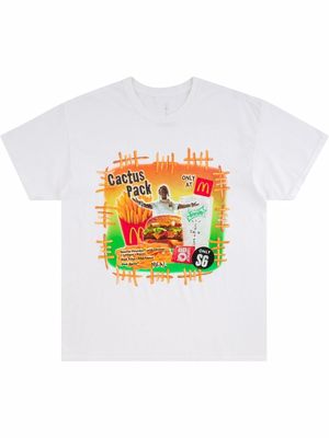 Travis Scott x McDonald's Cactus Pack Vintage T-shirt - White