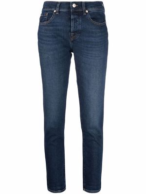 7 For All Mankind faded-effect jeans - Blue