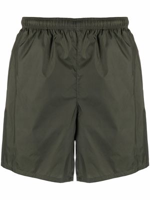 Our Legacy elasticated-waist two-pocket swim shorts - Green