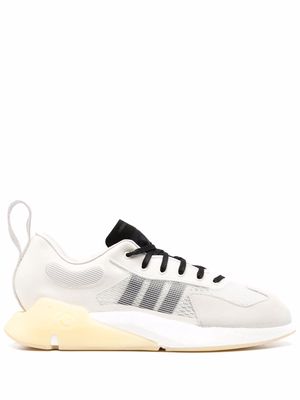 Y-3 side stripe-detail sneakers - White