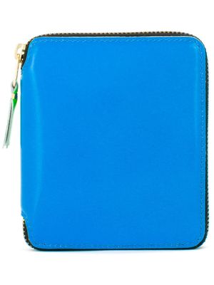 Comme Des Garçons Wallet all-around zip wallet - Blue