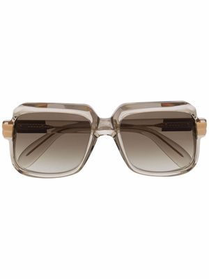Cazal transparent-frame sunglasses - Grey
