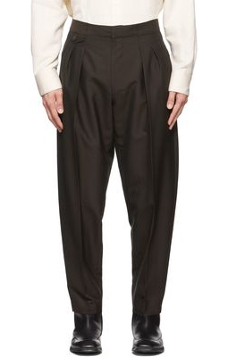 The Row Brown Lashito Trousers