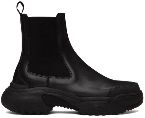 GmbH Black Chelsea Boots