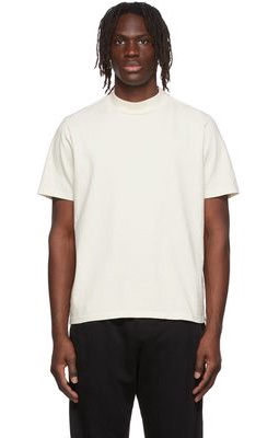 Les Tien Off-White Cotton T-Shirt