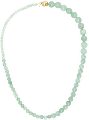 Completedworks SSENSE Exclusive Green Jade Necklace