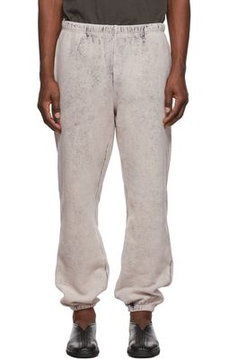 Les Tien Off-White Cotton Lounge Pants