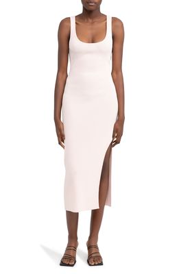 Significant Other Venetia Rib Tank Dress in Musk