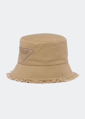 Fringe Triangle Logo Bucket Hat