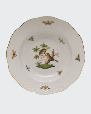 Rothschild Bird Motif 10 Rim Soup Plate