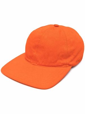 Jil Sander flat peak cap - Orange