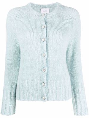 Erdem Vanessa knitted cardigan - Blue
