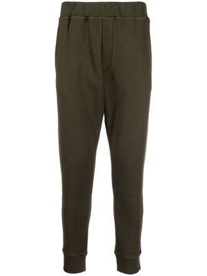 Dsquared2 high-waisted tapered track pants - Green
