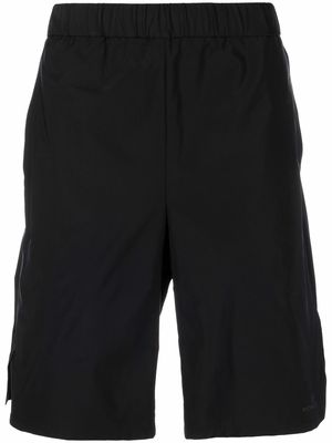 Moncler straight-leg track shorts - Black