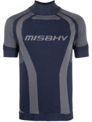 MISBHV logo-print T-shirt - Blue