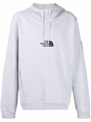 The North Face logo-print drawstring hoodie - Grey
