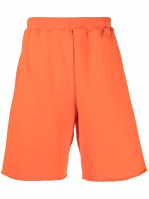 Aries logo-print track shorts - Orange