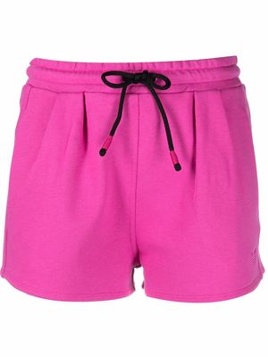 Emporio Armani Surfer embroidered shorts - Pink