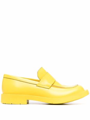 CamperLab Mil 1978 square-toe loafers - Yellow