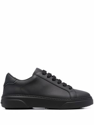Dsquared2 low-top leather sneakers - Black