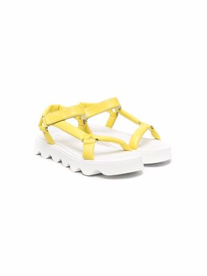 Il Gufo chunky open-toe sandals - Yellow