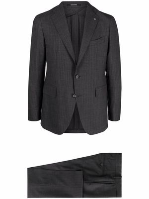 Tagliatore single-breasted wool suit - Grey