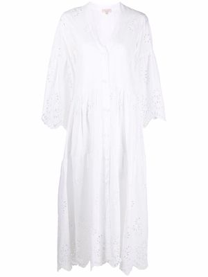 Anjuna Luella broderie-anglais maxi dress - White