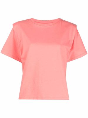 Isabel Marant Zelitos cotton T-shirt - Pink