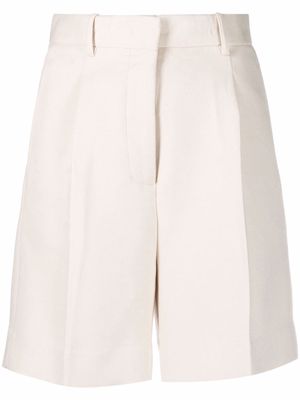 Holzweiler high-waist tailored shorts - Neutrals