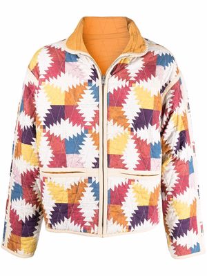 Isabel Marant reversible quilted jacket - Yellow
