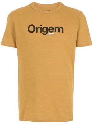 Osklen Origem print T-shirt - Yellow