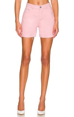 Boyish The Monty High Rise Relaxed Short in Pink