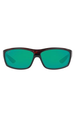 Costa Del Mar 65mm Polarized Sunglasses in Copper Tortoise