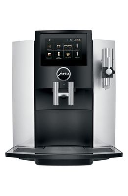 JURA S8 Automatic Coffee Machine in Moonlight Silver