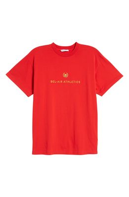 Bel-Air Athletics Bel-Air Academy Logo T-Shirt in Red