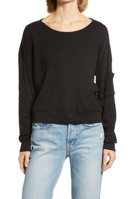 Splendid Women's Academy Sweatshirt in Black