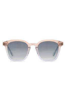 KREWE Prytania 50mm Rectangular Sunglasses in Quartz Mirrored