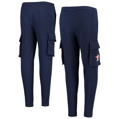 Outerstuff Youth Navy Houston Astros Players Anthem Fleece Cargo Pants