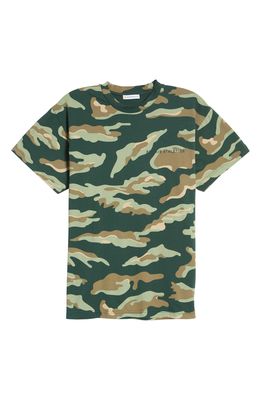 Bel-Air Athletics Camouflage Cotton Logo T-Shirt in 38 Camo