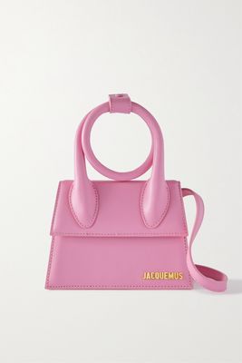 Jacquemus - Le Chiquito Noeud Leather Shoulder Bag - Pink