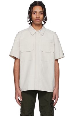 Helmut Lang Grey Cotton Shirt