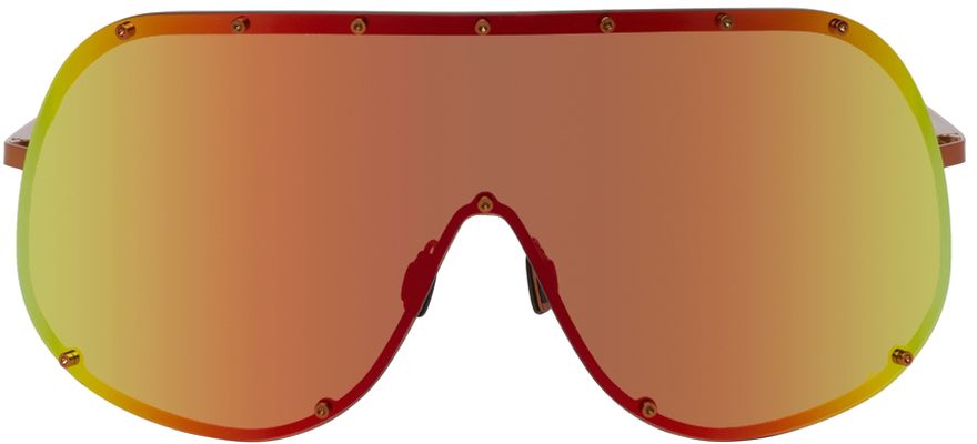Rick Owens Orange Mask Sunglasses