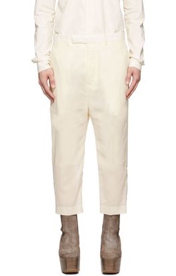 Rick Owens Off-White Astaires Trousers