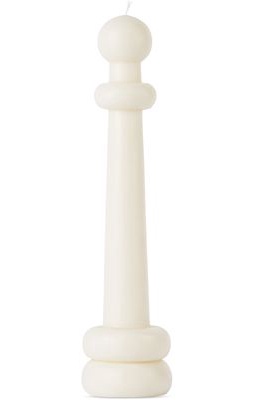 Carl Durkow White Elle Candle