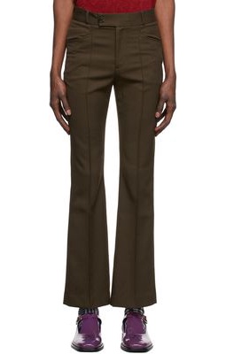 Ernest W. Baker Brown Polyester Trousers