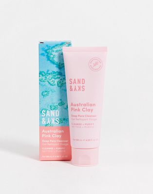 Sand & Sky Australian Pink Clay Deep Pore Cleanser-No color