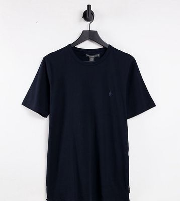 French Connection Tall crew neck T-shirt in navy